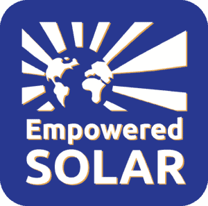 EmpoweredSolar Logo empowered solar logo