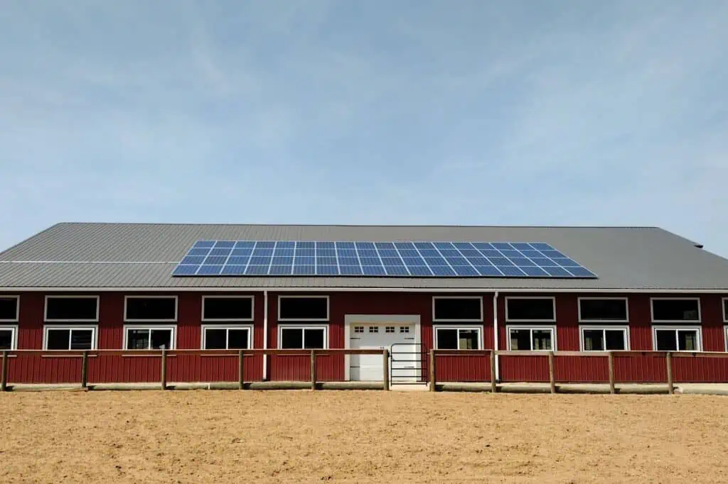 Solar Five Star Life at Summit building solar installation