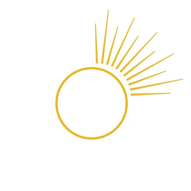 yellow sun icon