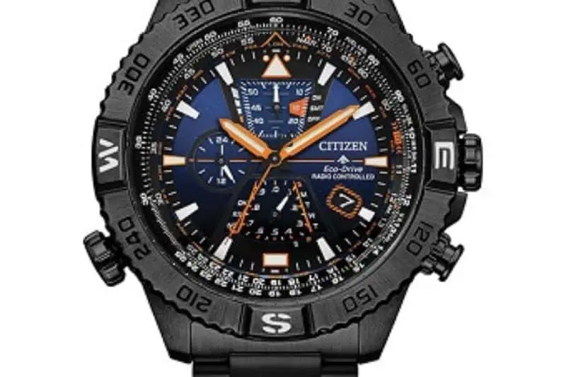 watch with directional compass